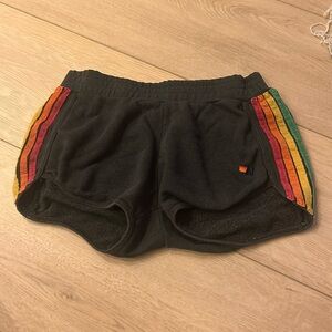 aviator nation charcoal shorts